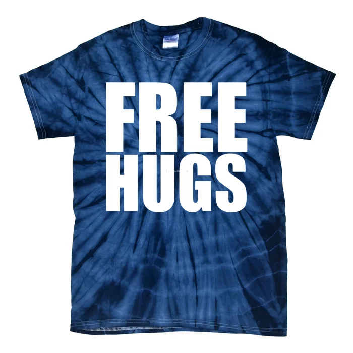 Free Hugs Tie-Dye T-Shirt