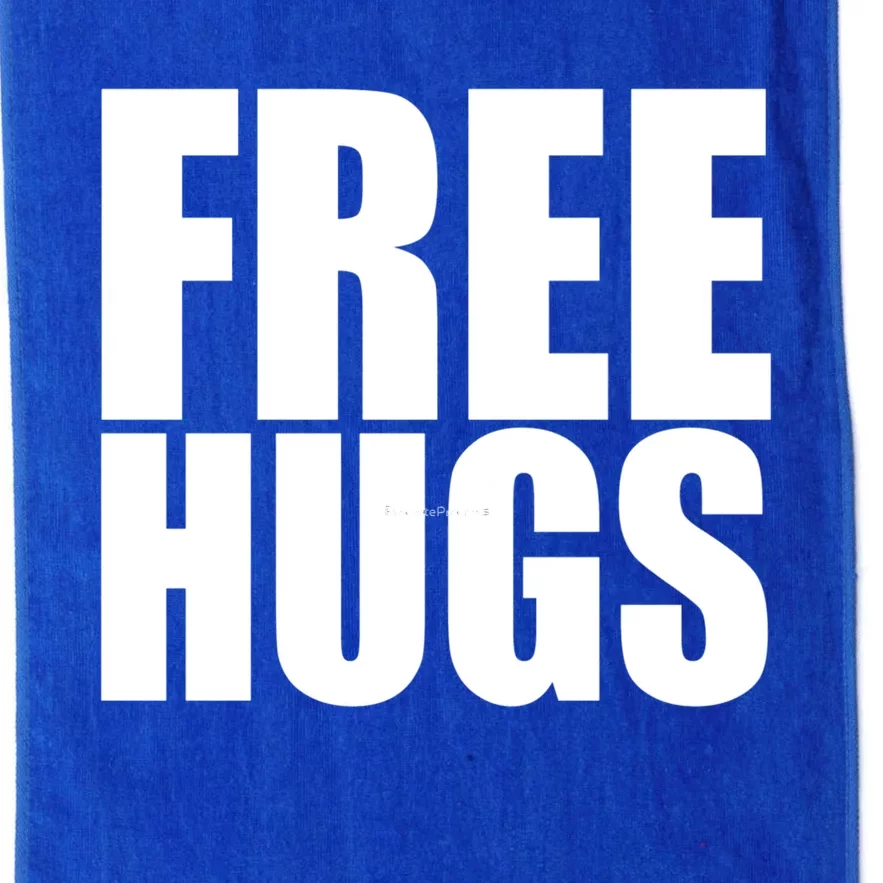 Free Hugs Platinum Collection Golf Towel