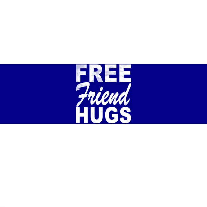 Free Hugs Friend Pride Lgbtqia Rainbow Team Crew Show Love Cool Gift Bumper Sticker