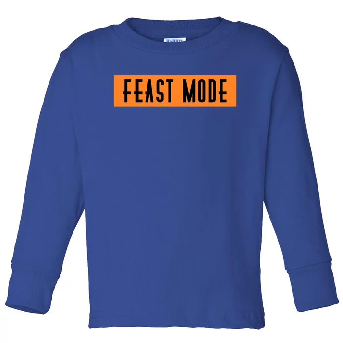 Fun Halloween Feast Mode Cute Gift Toddler Long Sleeve Shirt