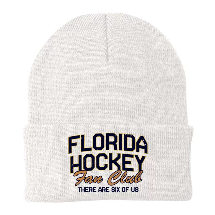 Florida Hockey Fan Club There Are Six Of Us Knit Cap Winter Beanie