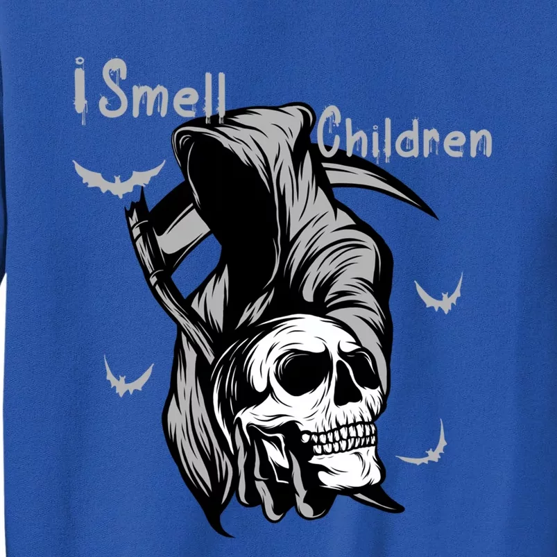 Funny Halloween Ghost Costume Gift I Smell Children Gift Tall Sweatshirt