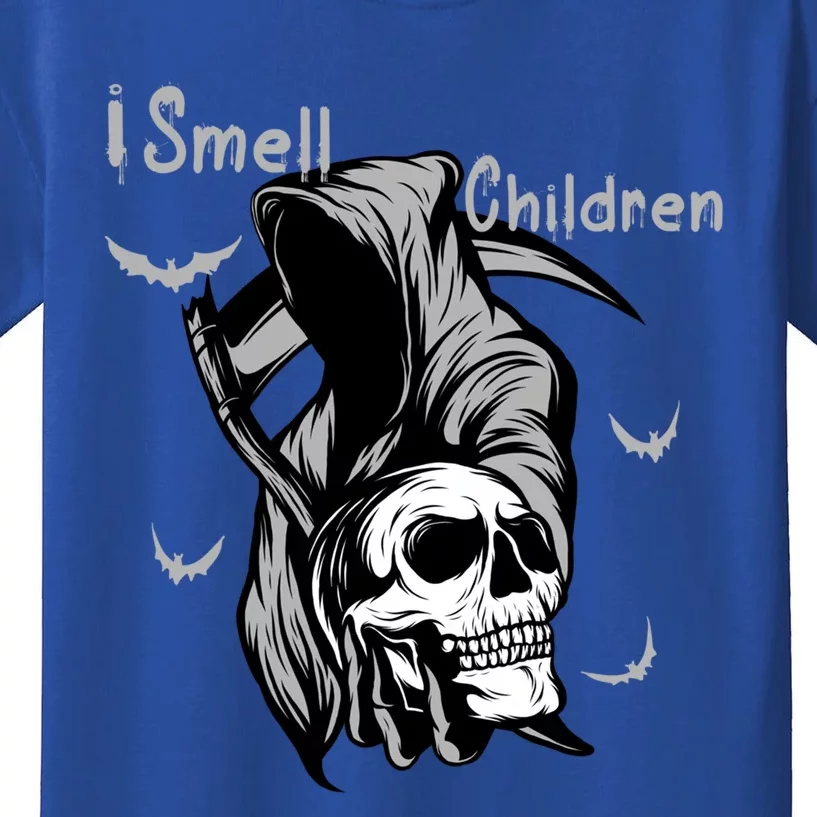 Funny Halloween Ghost Costume Gift I Smell Children Gift Kids T-Shirt