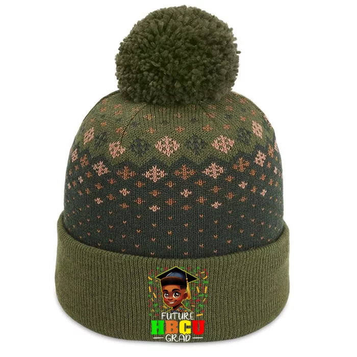 Future Hbcu Graduation Black Boy Grad Hbcu The Baniff Cuffed Pom Beanie