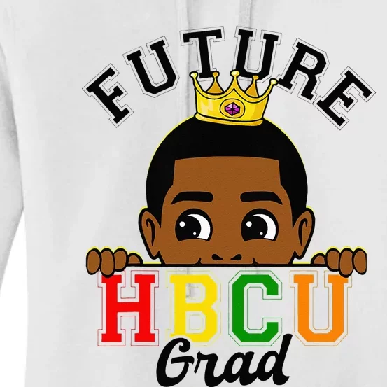 Future HBCU Grad Afro BHM Black King College Graduation Women's Pullover Hoodie