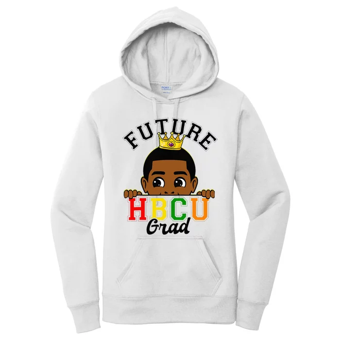 Future HBCU Grad Afro BHM Black King College Graduation Women's Pullover Hoodie