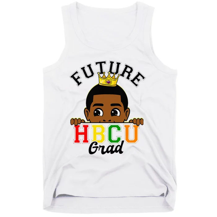 Future HBCU Grad Afro BHM Black King College Graduation Tank Top