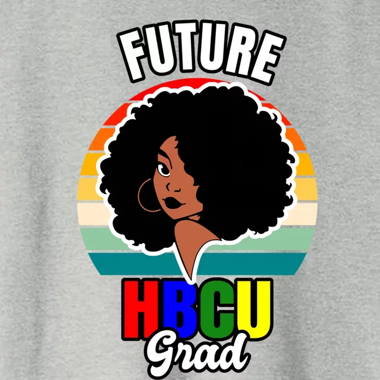 Future Hbcu Grad Graduation Historically Black College Gift Women's Crop Top Tee