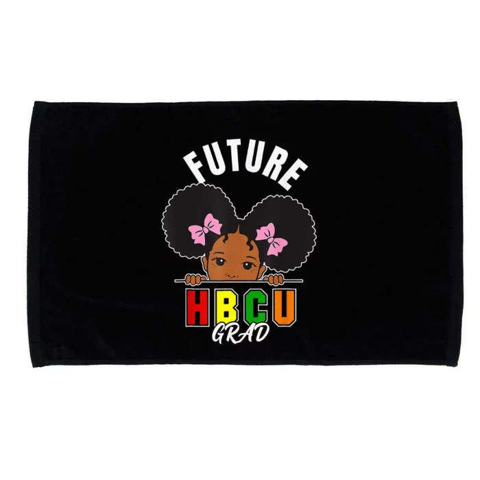 Future Hbcu Grad Girl Graduation Historically Black College Microfiber Hand Towel