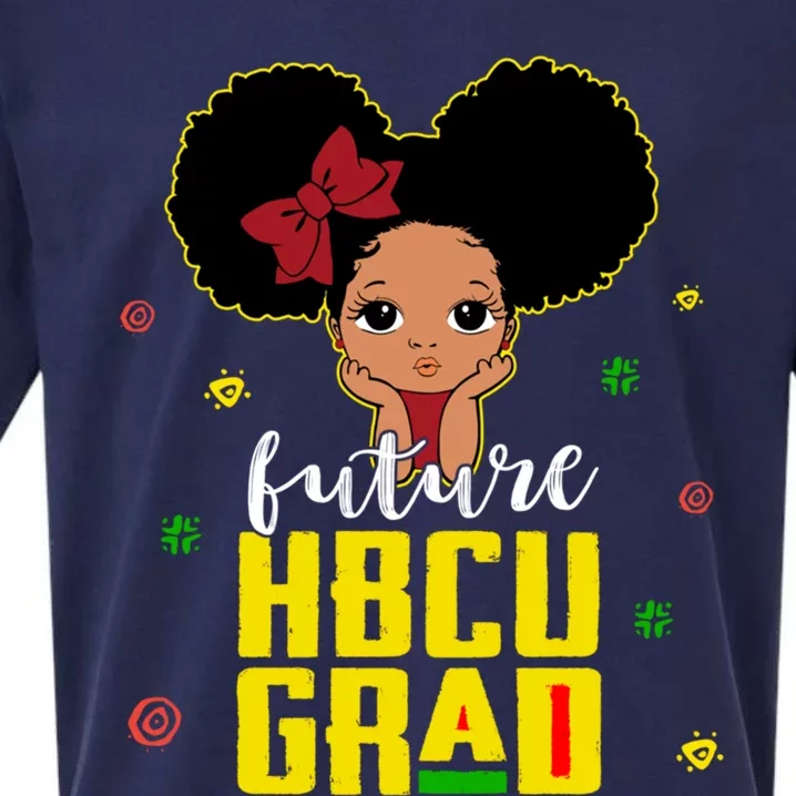 Future Hbcu Grad Graduation Historically Black College Gift Sueded Cloud Jersey T-Shirt