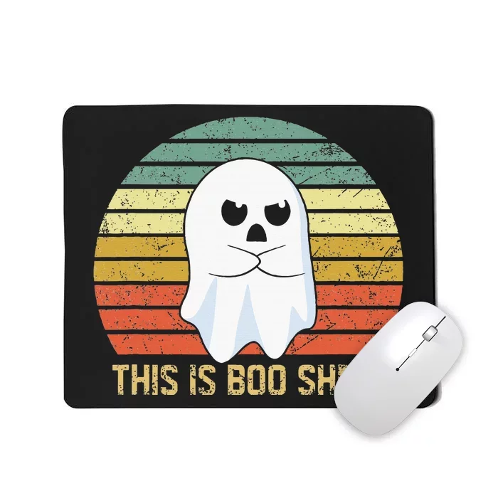 Funny Halloween Ghost Costume Prank Party Decor Mousepad