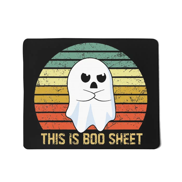 Funny Halloween Ghost Costume Prank Party Decor Mousepad