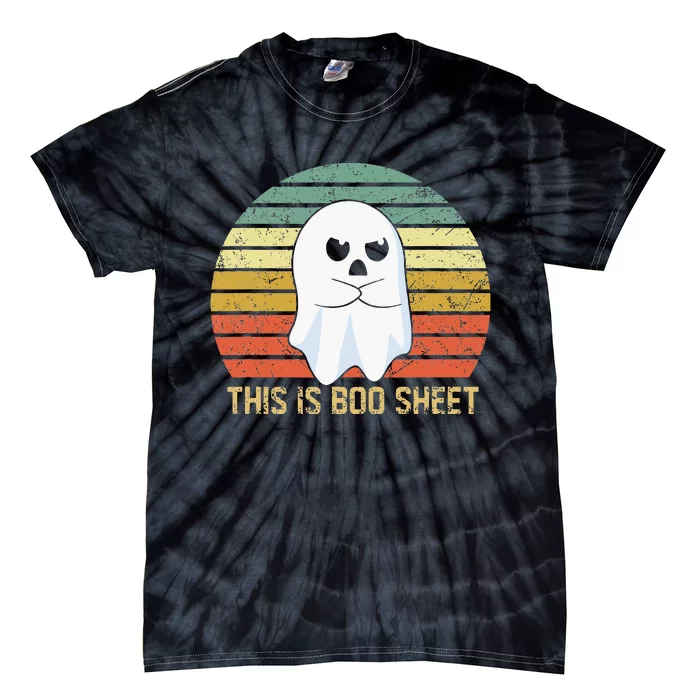 Funny Halloween Ghost Costume Prank Party Decor Tie-Dye T-Shirt