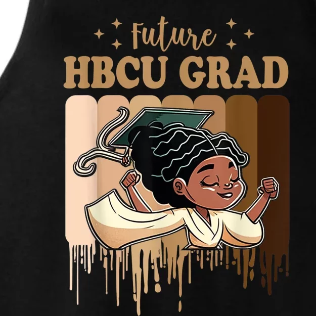 Future HBCU Grad History Black College Ladies Tri-Blend Wicking Tank