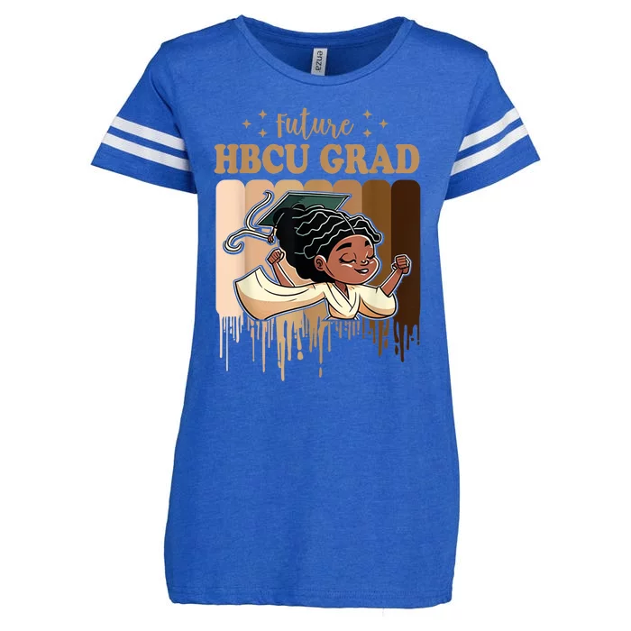 Future HBCU Grad History Black College Enza Ladies Jersey Football T-Shirt