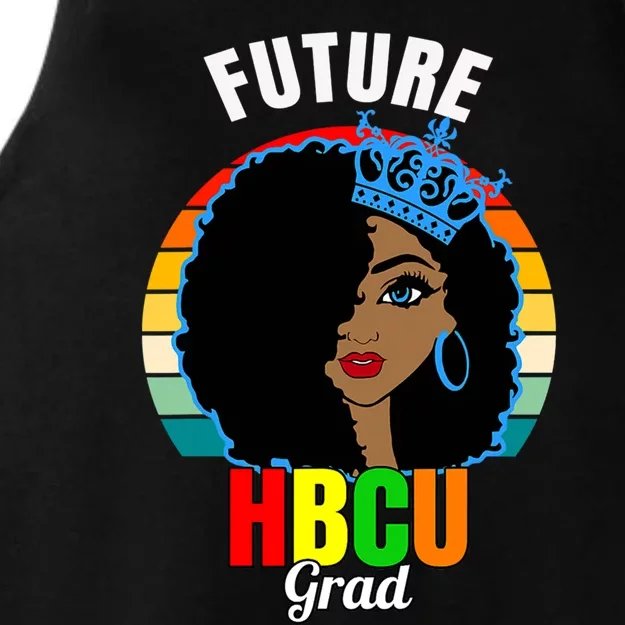 Future Hbcu Grad Graduation Historically Black College Gift Ladies Tri-Blend Wicking Tank