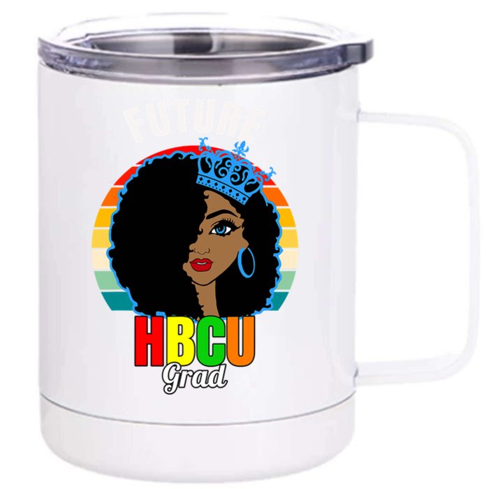 Future Hbcu Grad Graduation Historically Black College Gift Front & Back 12oz Stainless Steel Tumbler Cup