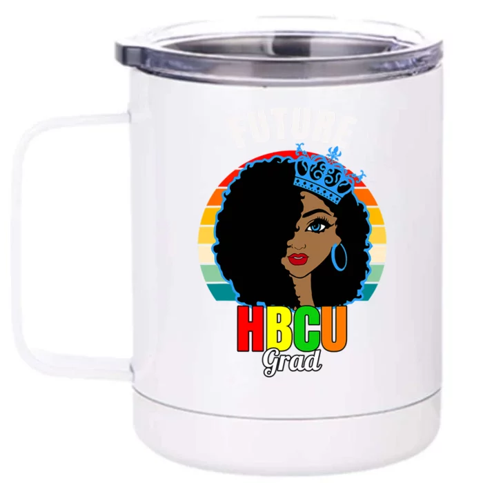 Future Hbcu Grad Graduation Historically Black College Gift Front & Back 12oz Stainless Steel Tumbler Cup