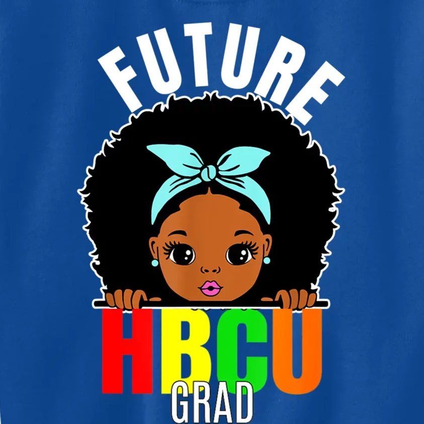 Future Hbcu Grad Graduation Historically Black College Cool Gift Kids Sweatshirt