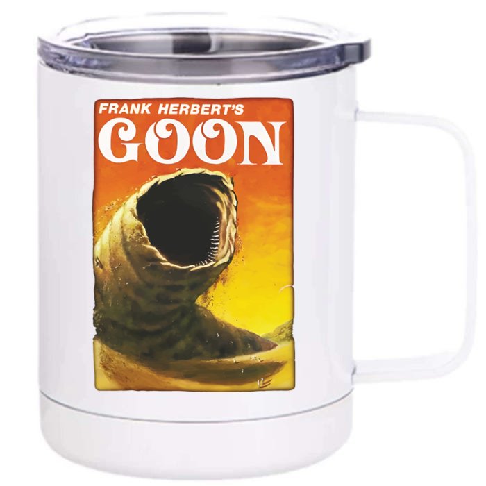 Frank Herbert’S Goon Front & Back 12oz Stainless Steel Tumbler Cup