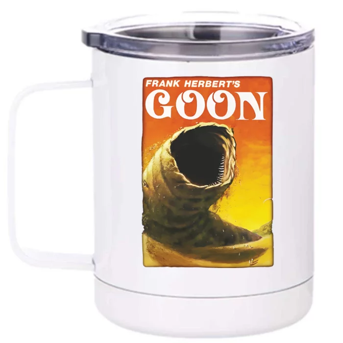 Frank Herbert’S Goon Front & Back 12oz Stainless Steel Tumbler Cup