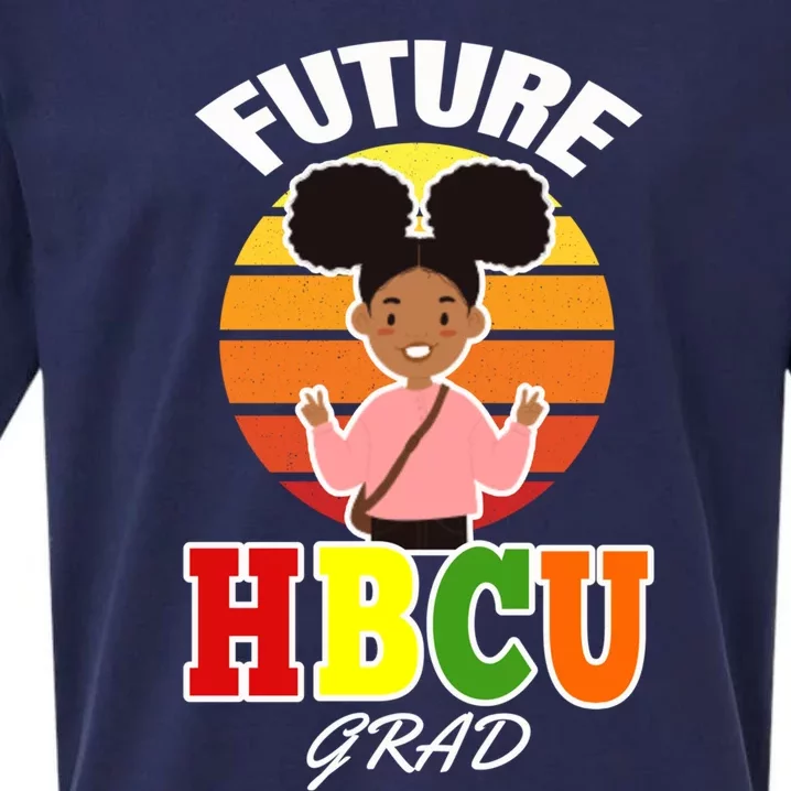 Future Hbcu Grad Graduation Historically Black College Funny Gift Sueded Cloud Jersey T-Shirt