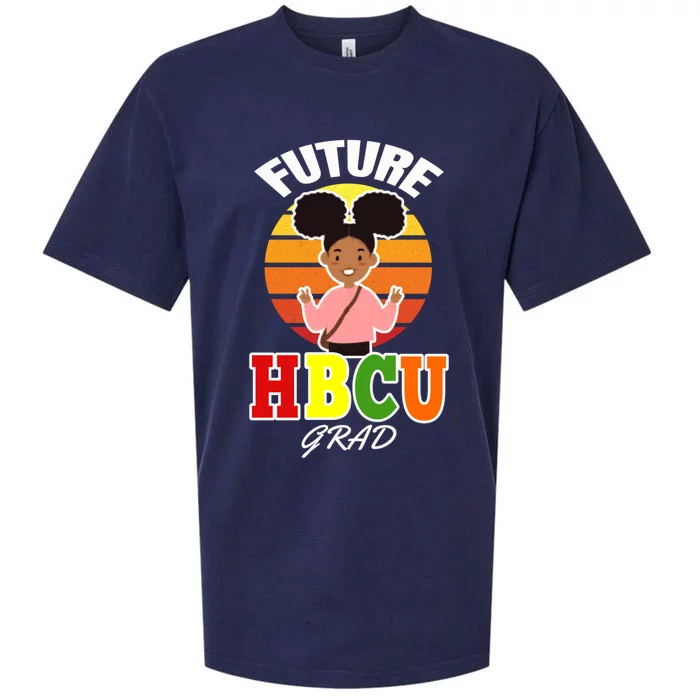 Future Hbcu Grad Graduation Historically Black College Funny Gift Sueded Cloud Jersey T-Shirt