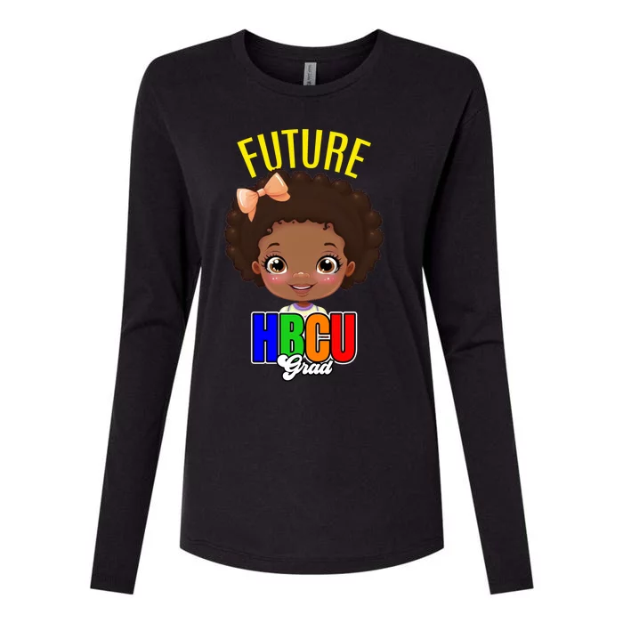 Future Hbcu Grad Graduation Historically Black College Gift Womens Cotton Relaxed Long Sleeve T-Shirt