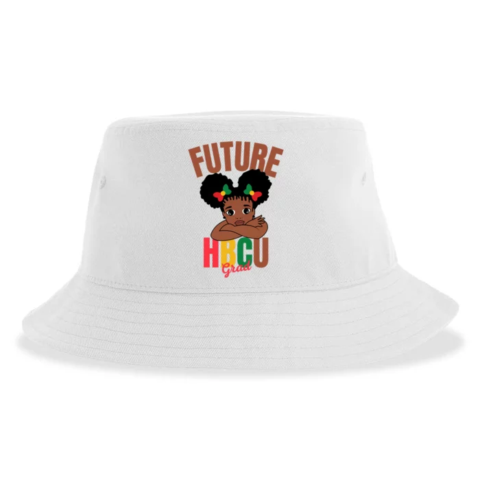 Future HBCU Grad Graduation Historically Black College Girl Sustainable Bucket Hat