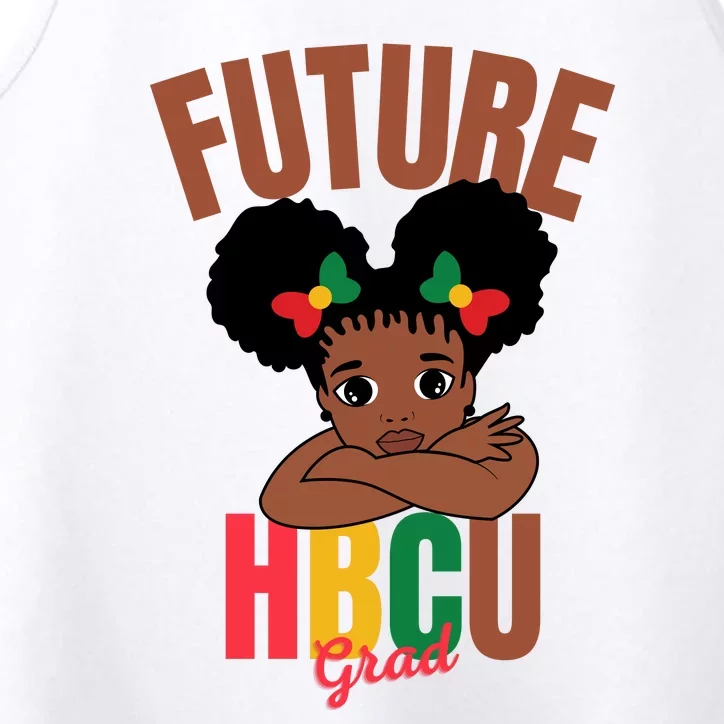 Future HBCU Grad Graduation Historically Black College Girl Performance Tank