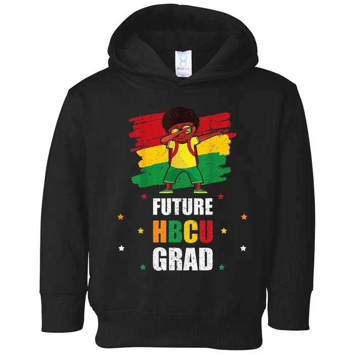 Future Hbcu Grad Boy Graduation Historically Black College Toddler Hoodie