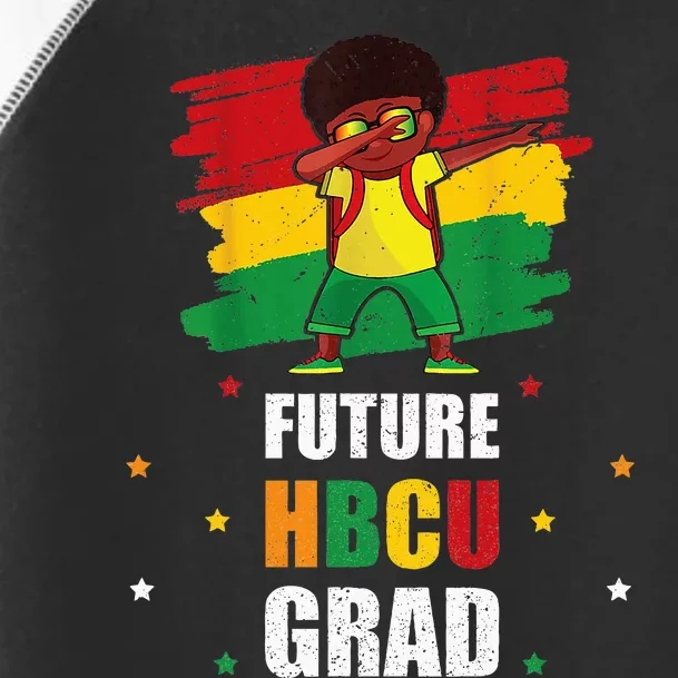 Future Hbcu Grad Boy Graduation Historically Black College Toddler Fine Jersey T-Shirt