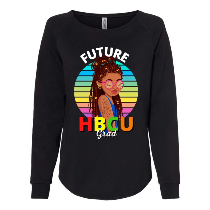 Future Hbcu Grad Graduation Historically Black College Gift Womens California Wash Sweatshirt