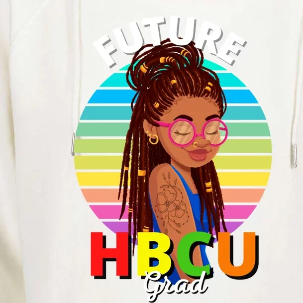 Future Hbcu Grad Graduation Historically Black College Gift Womens Funnel Neck Pullover Hood