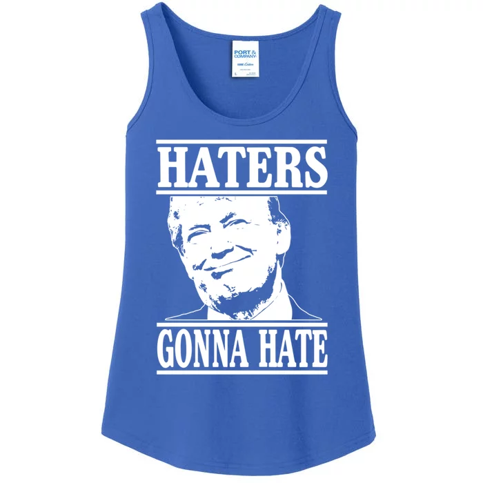 Funny Haters Gonna Hate Donald Trump Gift Presidenmeaningful Gift Ladies Essential Tank