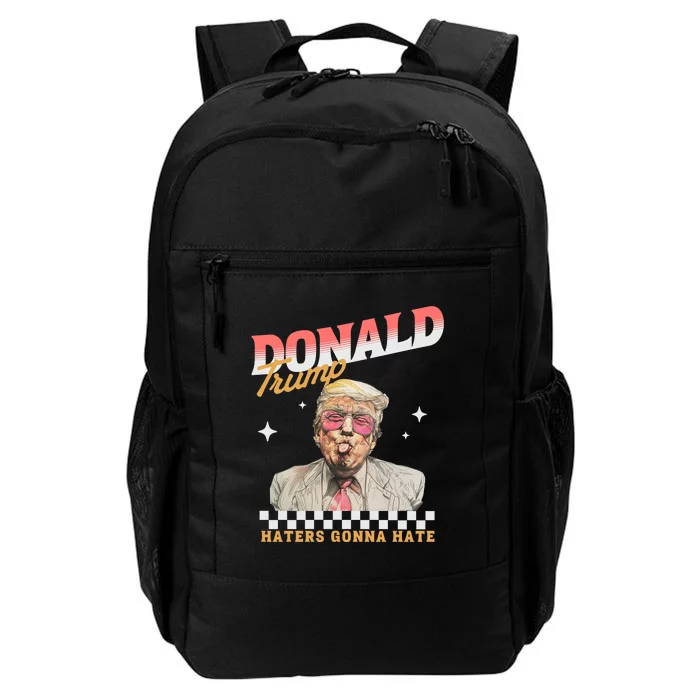 Funny Haters Gonna Hate Donald Trump Daily Commute Backpack