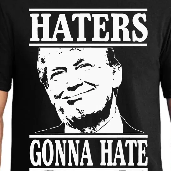 Funny Haters Gonna Hate Donald Trumppresident Pajama Set