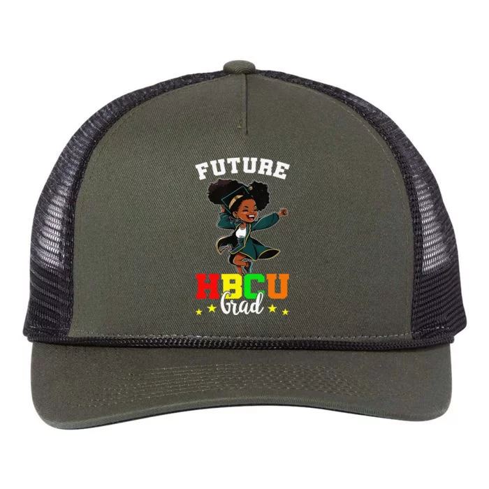 Future HBCU Grad Graduation HBCU Future College Student Retro Rope Trucker Hat Cap