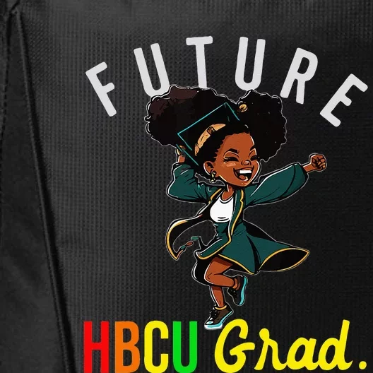 Future HBCU Grad Graduate Afro Black College Graduation City Backpack