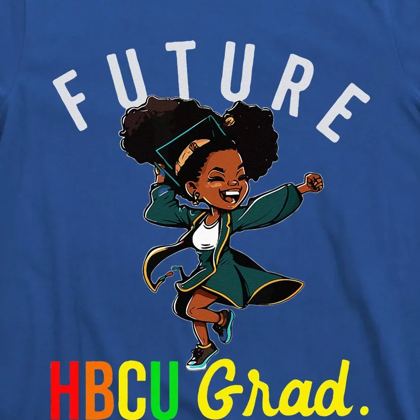 Future HBCU Grad Graduate Afro Black College Graduation T-Shirt