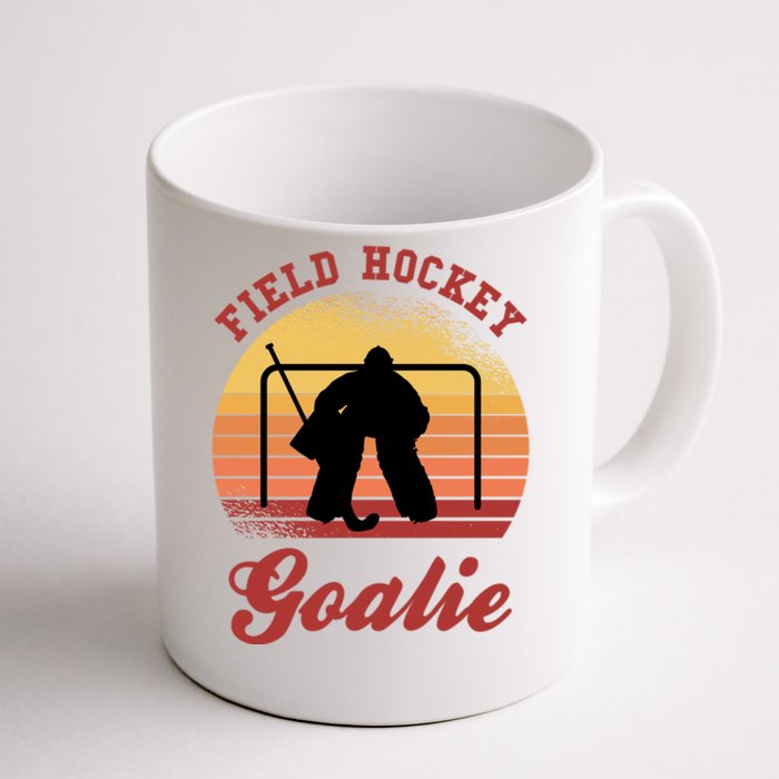 Field Hockey Goalie Hockey Goalkeeper Hockey Player Sport Cool Gift Front & Back Coffee Mug