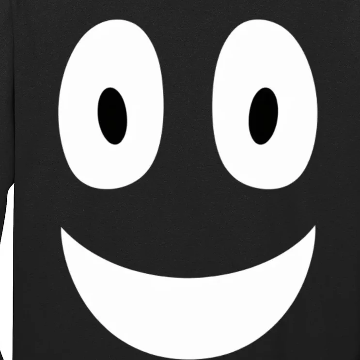 Funny Halloween Ghost Face Retro Spooky Long Sleeve Shirt