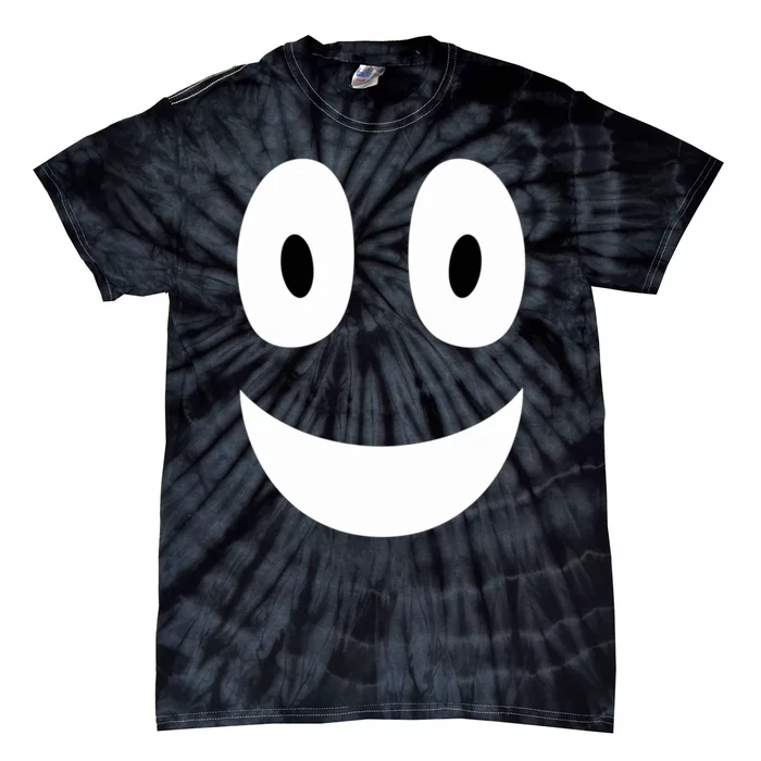 Funny Halloween Ghost Face Retro Spooky Tie-Dye T-Shirt