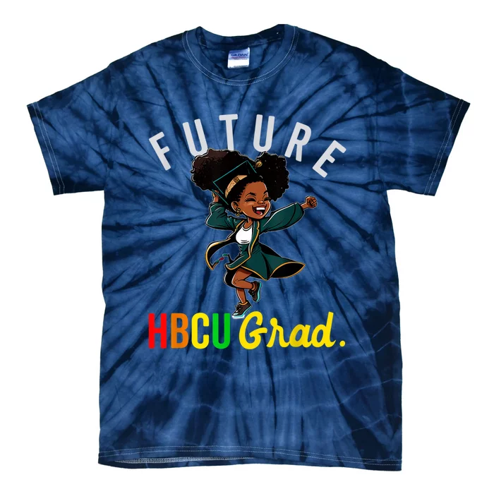 Future HBCU Grad History Black College KidsFuture HBCU Grad History B Girl Tie-Dye T-Shirt