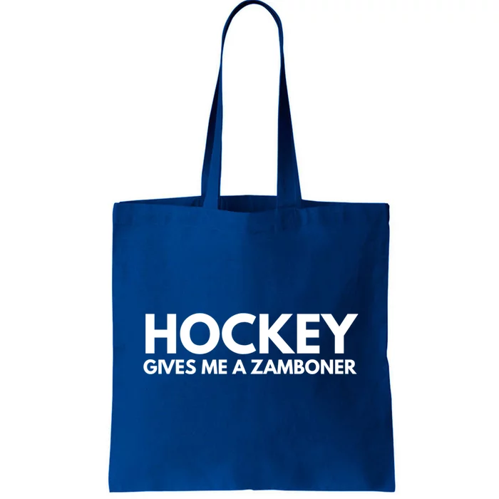 Funny Hockey Gives Me A Zamboner Gift Tote Bag