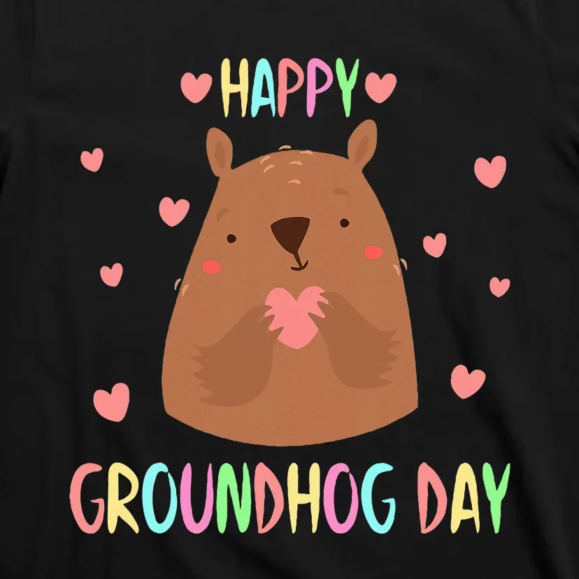 Funny Happy Groundhog Day 2024 T-Shirt