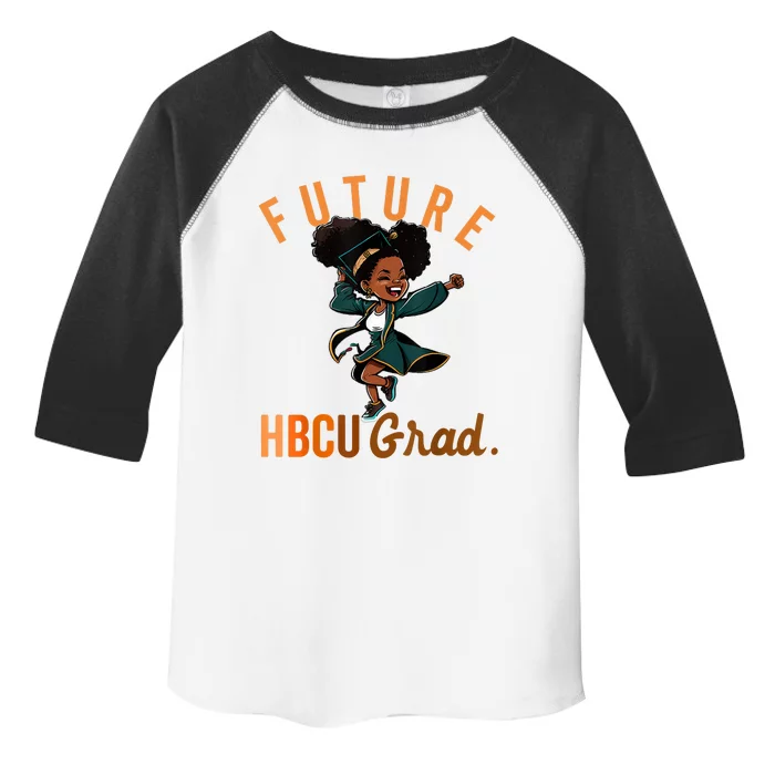 Future HBCU Grad History Black College Toddler Fine Jersey T-Shirt