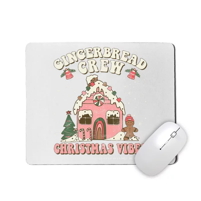 Festive Holiday Gingerbread Baking Squad Mousepad