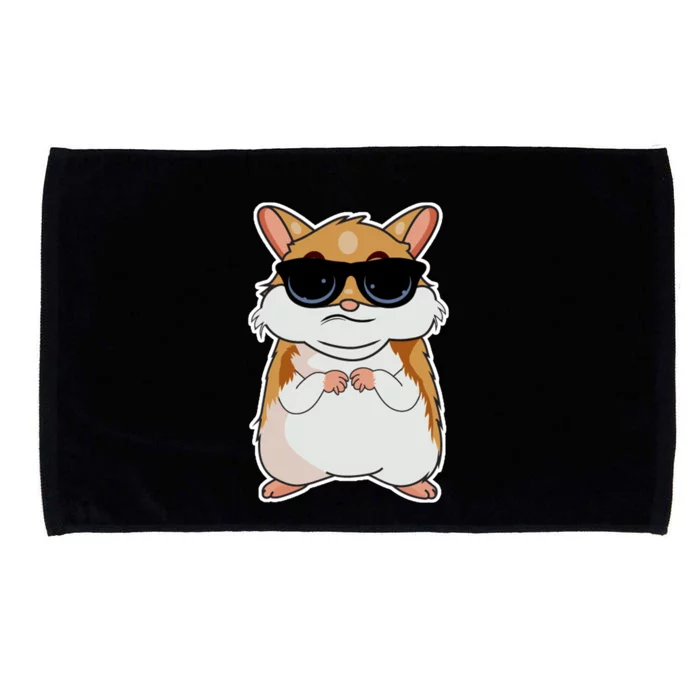 Funny Hamster Gift Microfiber Hand Towel