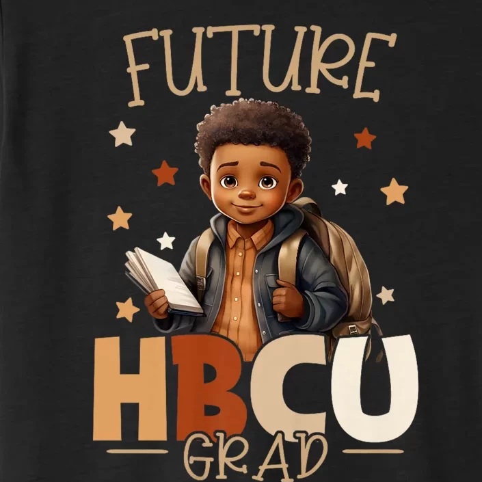 Future Hbcu Graduate Afro Black Boy College Graduation ChromaSoft Performance T-Shirt